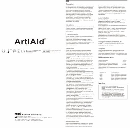 ArtiAid® 5-dose Intra-articular Injection_en_21H3G0013_s