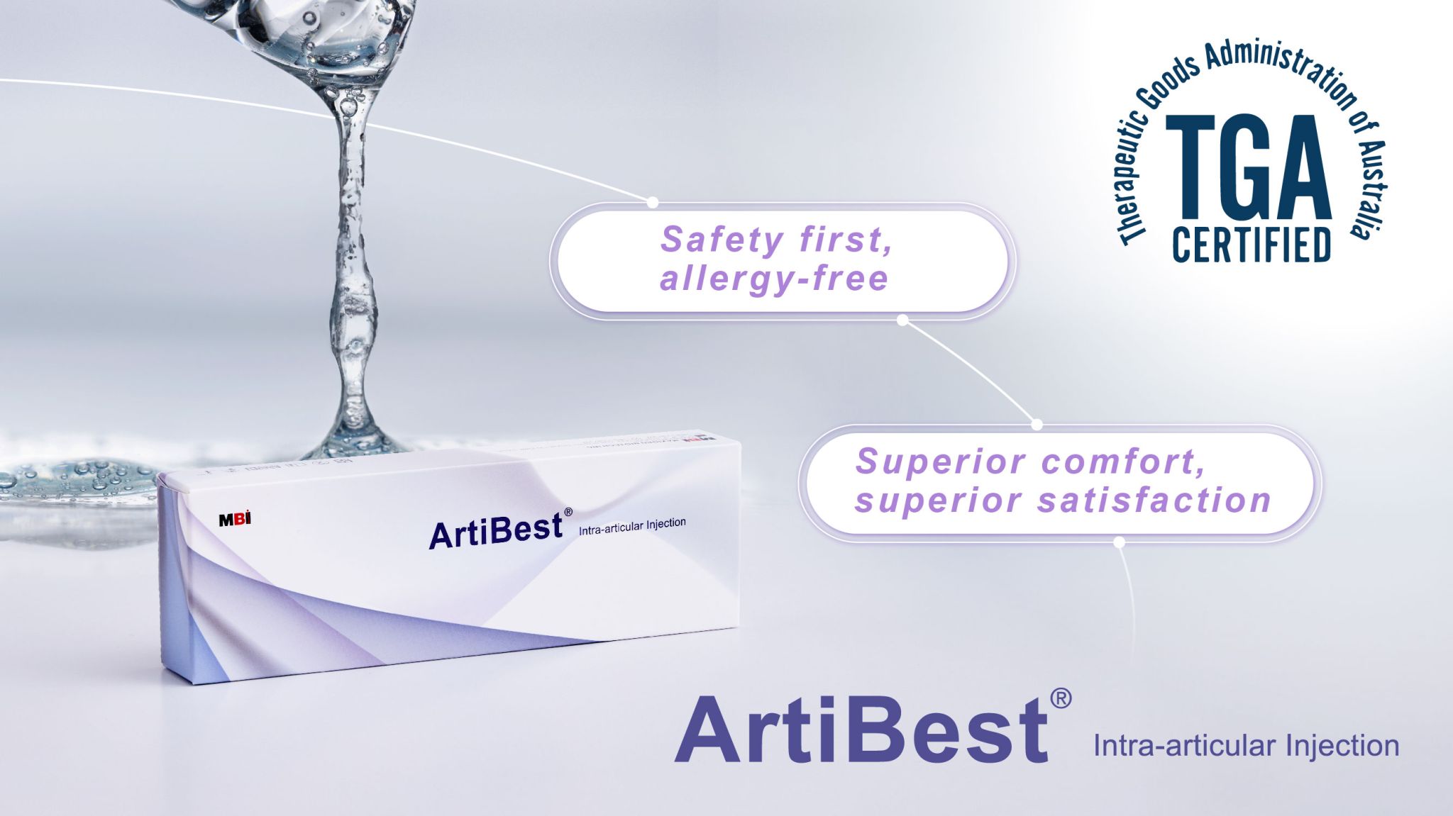 MBI ArtiBest Intra-Articular Injection Receives TGA Approval