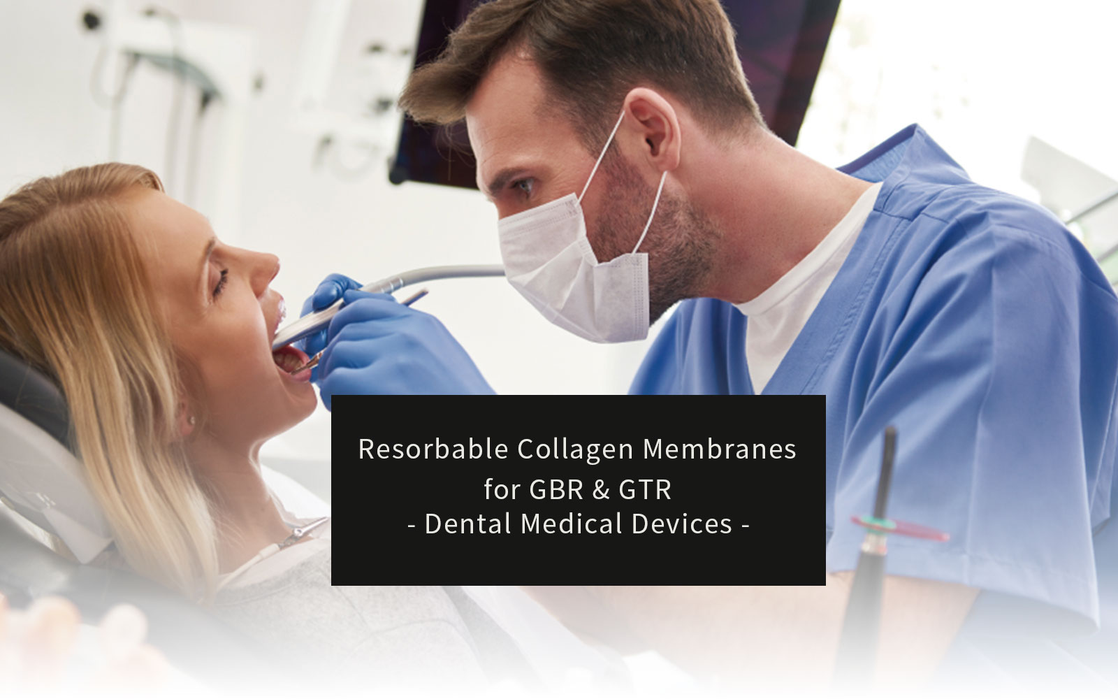 Resorbable Collagen Membranes for GBR & GTR - Dental Medical Devices